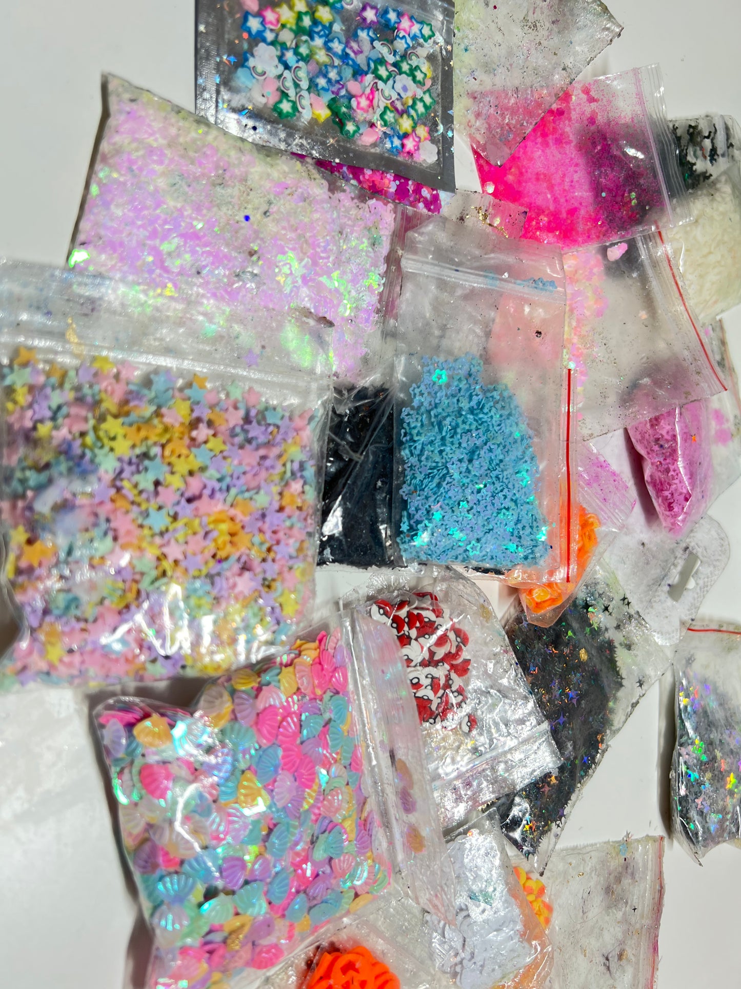 Resin Inserts and Glitter